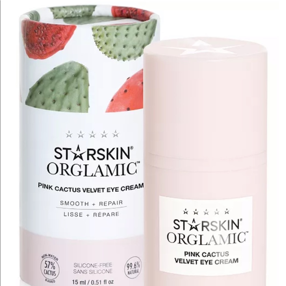Starskin orglamic pink Cactus velvet eye cream